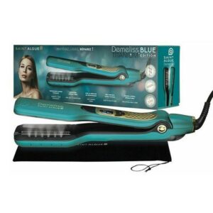 Saint Algue Demeliss Πρέσα Μαλλιών με Ατμό και Κεραμικές Πλάκες 250W Titanium Blue