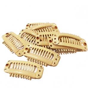 Κλιπς για τρέσες ξανθό