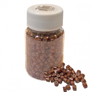 Micro Rings Σιλικόνης Καφέ